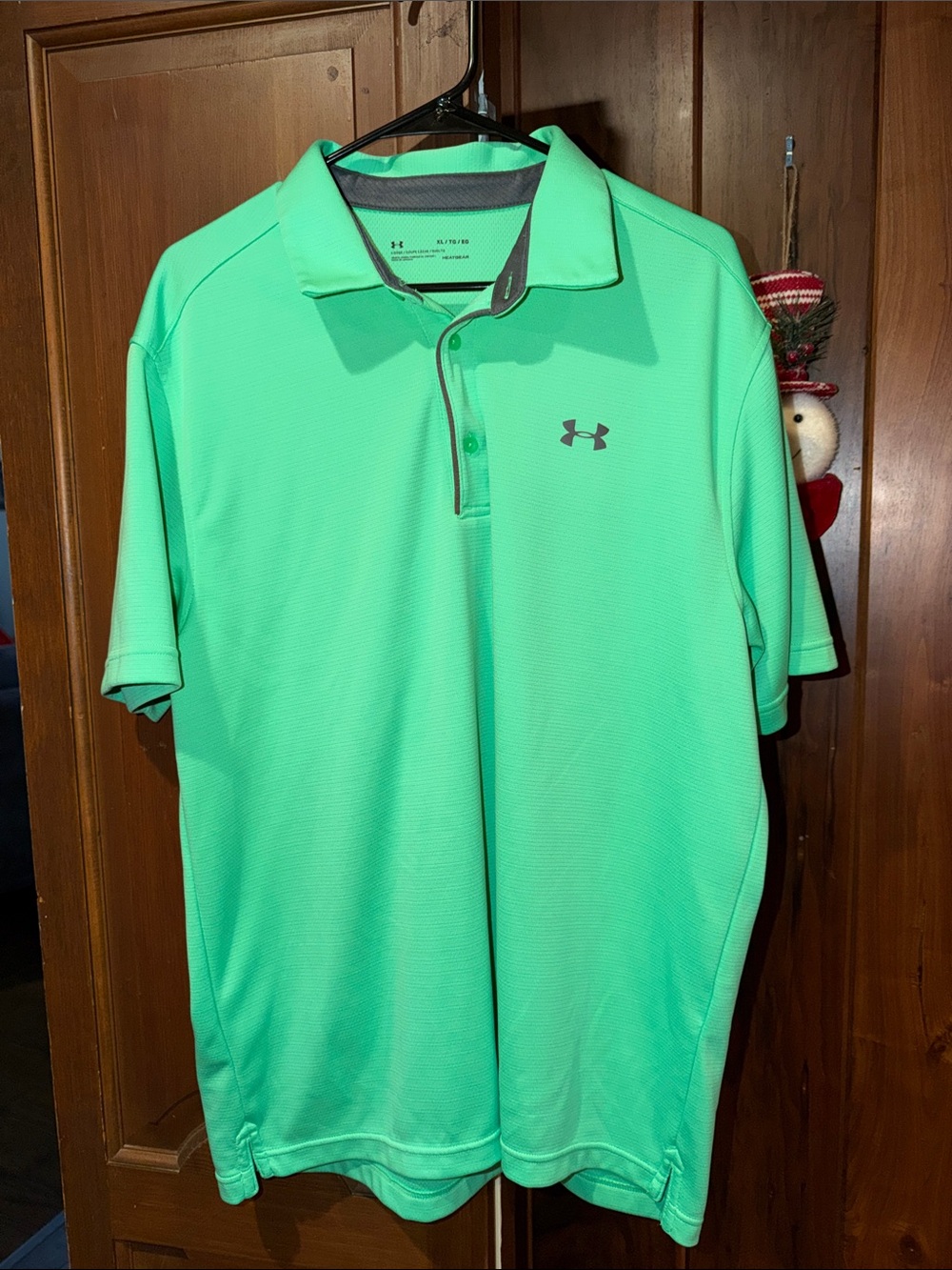 Under Armour Men’s Neon Green Performance Polo